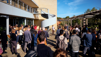 Community Gathering at the Skoll Centre